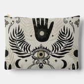 Böser Blick Druck Kosmetiktasche Zubehörtasche (Vorderseite)