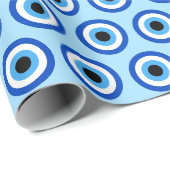 Böser Blick Geschenkpapier (Rolleneckpunkt)