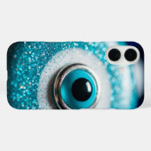 Böser Blick Glas Glitter Talisman Case-Mate iPhone Hülle (Rückseite (Horizontal))