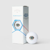 Böser Blick Golfball - Gute Dinge Kommend Callaway (Verpackung)