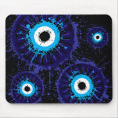 🧿 Böser Blick Kraft Mousepad (Vorne)