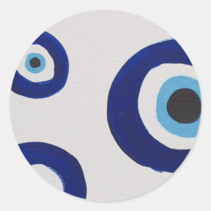 Böser Blick Kreis Aufkleber