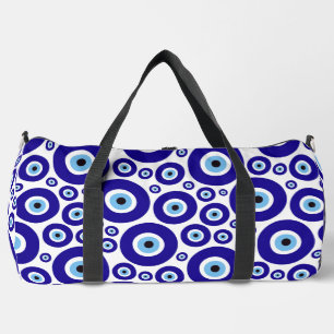 Böser Blick Muster, Griechisches Auge, Türkisches Duffle Bag