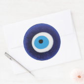 Böser Blick Nazar-Talisman Runder Aufkleber (Umschlag)