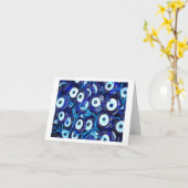 Böser Blick Notecards Karte (Gelbe Blume)