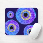 Böser Blick Schutzmauspad Mousepad (Mit Mouse)