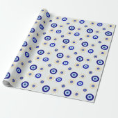 Böser Blick Symbol Geschenkpapier (Ungerollt)
