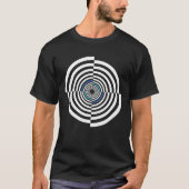 Böser Blick Symbol, optische Täuschung T-Shirt (Vorderseite)