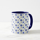 Böser Blick Symbol Tasse (VorderseiteRechts)