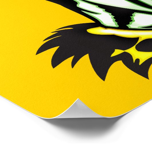 böser Clown aus der Hölle Poster (Ecke)