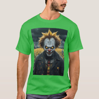 böser Clown ein Maisfeld-Monster dunkler Horror gr T-Shirt