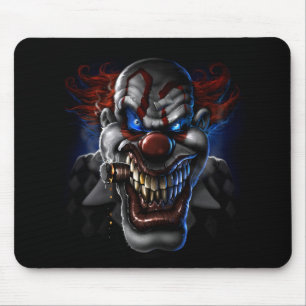 Böser Clown Gesicht Mousepad
