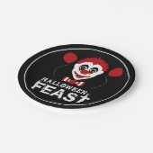 böser Clown, Halloween-Party Pappteller (Schrägansicht)