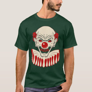 Böser Clown Horror Killer Clowns Gruselig Unheimli T-Shirt