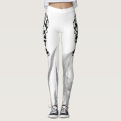 böser Clown mit grauen Leggings (Vorderseite)