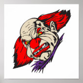 böser Clown Poster (Vorne)