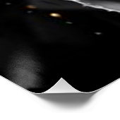 böser Clown und Zigar Poster (Ecke)