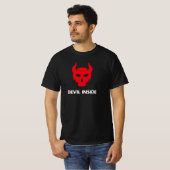 Böser Dämonenschädel-Horror T-Shirt (Vorne ganz)