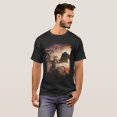 Böser Drache Kitty Katze T-Shirt (Vorne ganz)