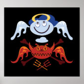 böser Engel Poster (Vorne)