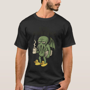 Böser erwacht, Lovecraftianischer Cthulhu-Kaffeemo T-Shirt