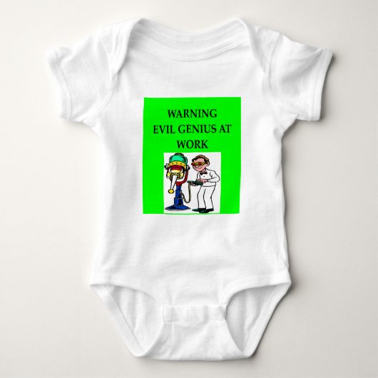 Böser Geist Baby Strampler (Vorderseite)