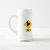 Böser Geist Bierglas (Links)