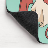 Böser Geist Buh Mousepad (Ecke)