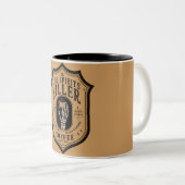 Böser Geist Killer Kaffee Zweifarbige Tasse (VorderseiteRechts)