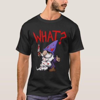 Böser Gnom Gruseliger Halloween Frauen Gnom  T-Shirt