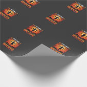 Böser Halloween-Vogelscheuchendesign_1 Geschenkpapier (Ecke)