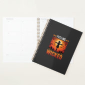 Böser Halloween-Vogelscheuchendesign_1 Planer (Anzeige)