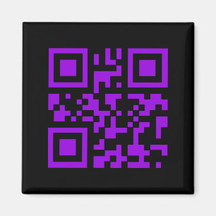 Böser Hexe-Bar-Code Magnet