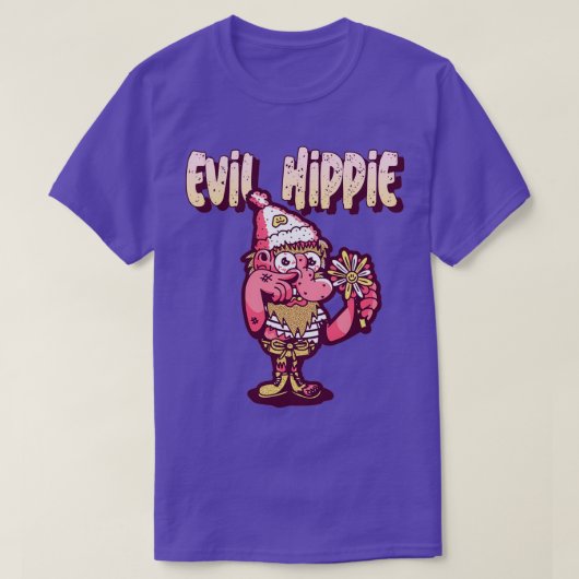 Böser Hippie T-Shirt (Design vorne)