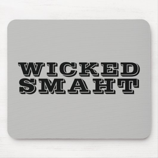 Böser intelligenter Smaht | lustiger Mousepad (Vorne)