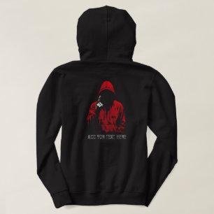 Böser-Junge-Rotvermummter Dark Aesthetic Hoodie