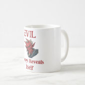 Böser Kaffeebecher Kaffeetasse (VorderseiteRechts)