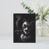 Böser Kittie - Postkarte (Stehend Vorderseite)