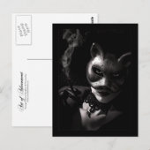 Böser Kittie - Postkarte (Vorne/Hinten)