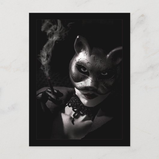 Böser Kittie - Postkarte (Vorderseite)