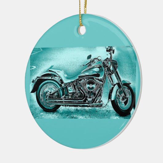 Böser Kreuzer Keramik Ornament (Links)