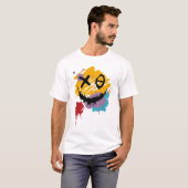 Böser Lächeln T-Shirt (Vorne ganz)