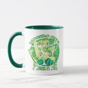 Böser Mädchen Absinthe Vintage Tasse