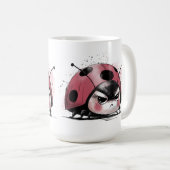 Böser Marienkäfer Kaffeetasse (VorderseiteRechts)