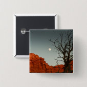 Böser Mond Button (Vorne & Hinten)