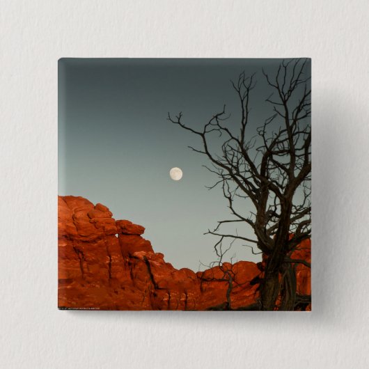 Böser Mond Button (Vorderseite)