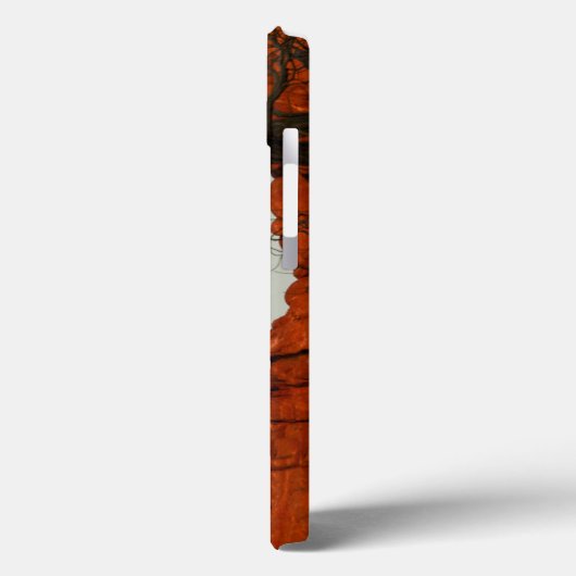 Böser Mond Case-Mate iPhone Hülle (Rückseite / Links)