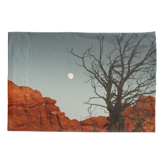 Böser Mond Kissenbezug (Rückseite-Links)