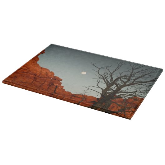 Böser Mond Schneidebrett (Ecke)