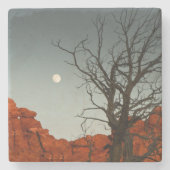 Böser Mond Steinuntersetzer (Vorderseite)